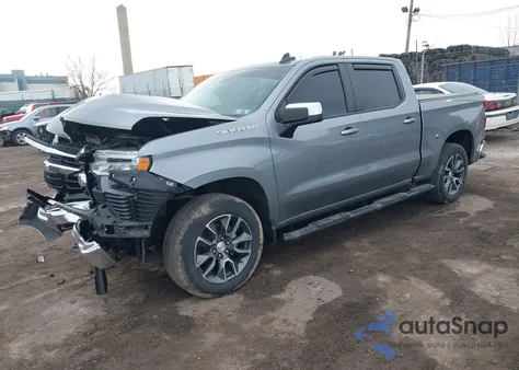 2023 Chevrolet Silverado 1500 4Wd Short Bed Lt With 2Fl из США, поврежденный, VIN 3GCPDKEK4PG269519